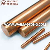 Price for Copper Rod / Flat Round Solid Copper Bar