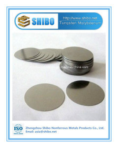 High Purity Moly Disc / Molybdenum Disc Supplier From China Leading Factory with Top Quality