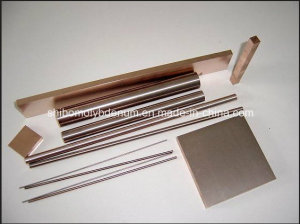 Ground Tungsten Copper Alloy Rods