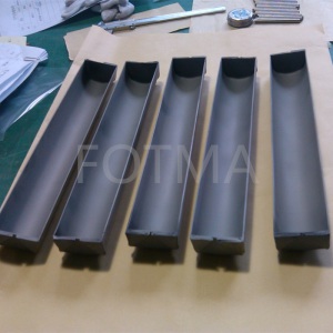 Molybdenum Evaporation Crucibles Customized Pure Molybdenum Boat